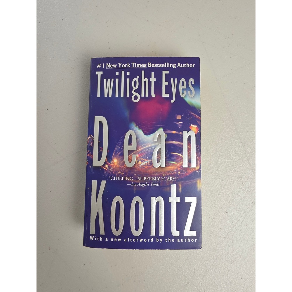 Twilight Eyes Dean Koontz 2007 Berkley Mass Market Paperback Horror Thriller